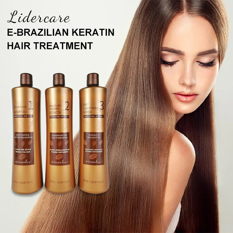 E-Brazilian karatin Hair shampoo and conditioner